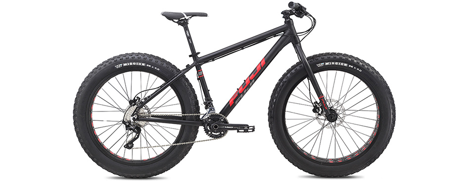 mtb fatbike fat bike fuji wendigo alluminio freni idraulici